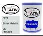 Preview: Ford, Silver Metallic, YM / M5909: 500ml Lackdose, von ATW Autoteile West.